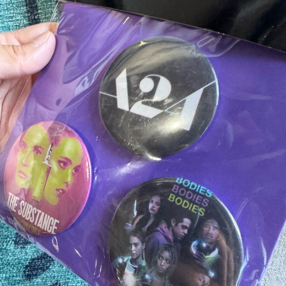 A24 Movie Button Set